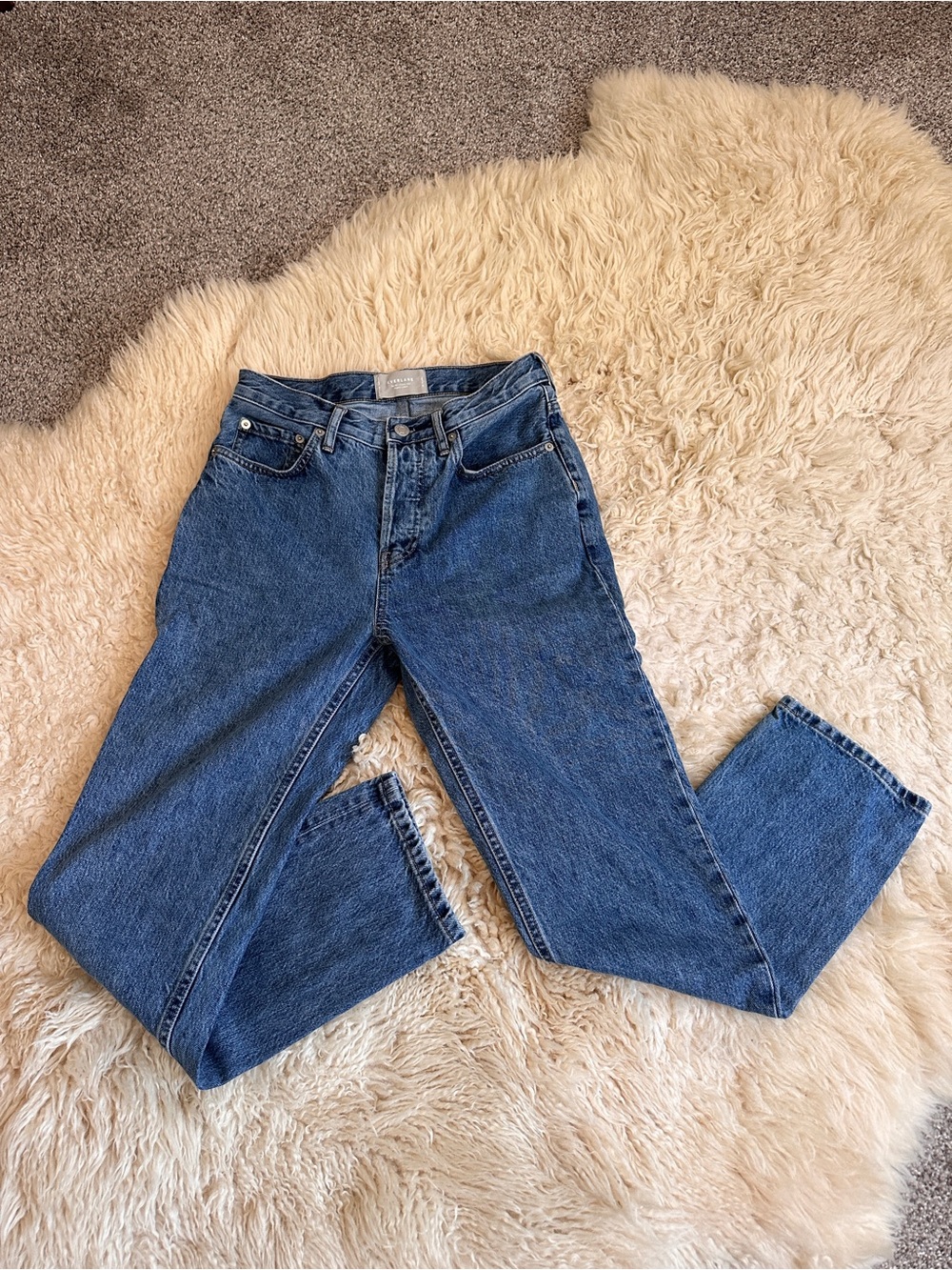 Everlane 90s cheeky Classic High-Rise Blue Women's Jeans